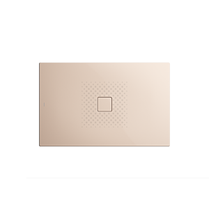 Kaldewei Conoflat zone de douche 465035003030 80x90cm, avec support, effet perlant antidérapant, beige bahama
