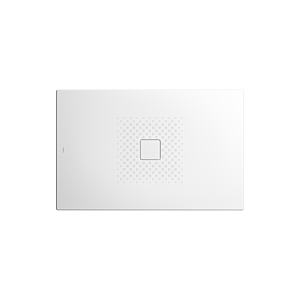 Kaldewei Conoflat zone de douche 467530003711 80x160cm, effet perlant antidérapant, blanc alpin mat