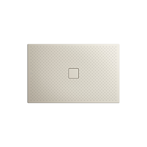 Kaldewei Conoflat zone de douche 465230023728 80x120cm, effet perlant antidérapant, crème coquillage mat