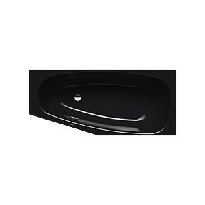 Kaldewei Mini baignoire gauche 224834010701 157x75 / 50cm, entièrement antidérapant, noir