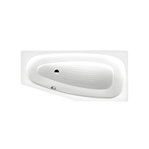 Kaldewei Mini baignoire à gauche 224834013001 157x75 / 50cm, effet perlé antidérapant, blanc