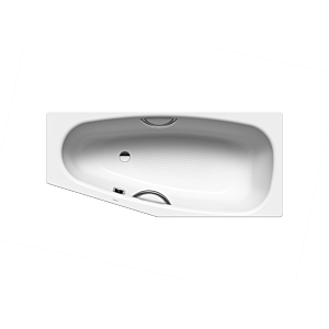 Kaldewei Mini star bath tub left 224934013001 157x75 / 50cm, full anti-slip pearl effect, white