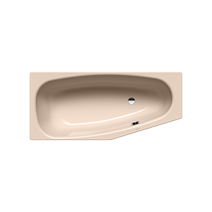 Kaldewei Mini Badewanne rechts 224600013030 157x75/50cm, Perl-Effekt, bahamabeige