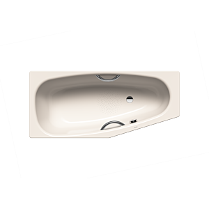 Kaldewei Mini star bath tub right 224530003231 157x70 / 47.5cm, anti-slip pearl effect, pergamon