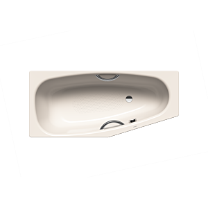 Kaldewei Mini star Badewanne rechts 224534010231 157x70/47,5cm, Vollantislip, pergamon