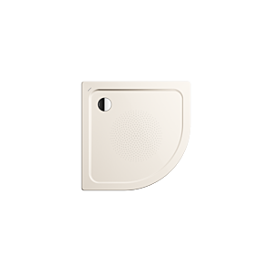 Kaldewei Arrondo Duschwanne 460235000231 100x100x2,5cm, mit Träger, Antislip, pergamon
