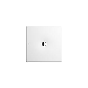 Kaldewei Scona receveur de douche 491347980711 90x90cm, plat, support, sans effet/antidérapant, blanc alpin mat
