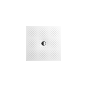 Kaldewei Scona Duschwanne 491347943711 90x90cm, flach, Träger, Vollantislip Perl-Effekt, alpinweiß matt