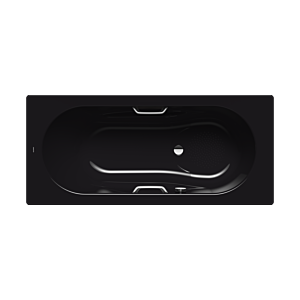 Kaldewei Vaio set Badewanne 234530000701 170x70cm, Antislip, schwarz