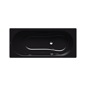 Kaldewei Vaio set Badewanne 233434010701 170x75cm, Vollantislip, schwarz