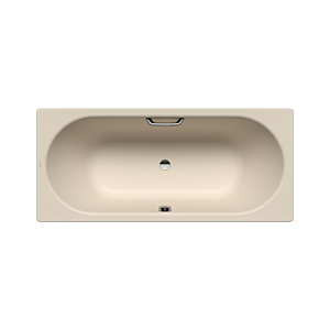 Kaldewei Classic duo baignoire 290310110661 160x70cm, trou de poignée, beige chaud20