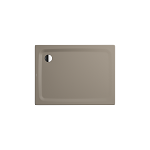 Kaldewei SUPERPLAN CLASSIC 387-5 Duschfläche 447747983671 75x90cm, flach, Träger, Perl-Effekt, warm grey