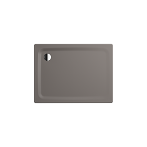 Kaldewei SUPERPLAN CLASSIC 387-5 Duschfläche 447747983672 75x90cm, flach, Träger, Perl-Effekt, warm grey