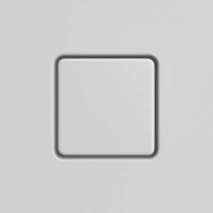 couvercle de vidange Kaldewei 687772570199 carré, pour Conoflat , manhattan