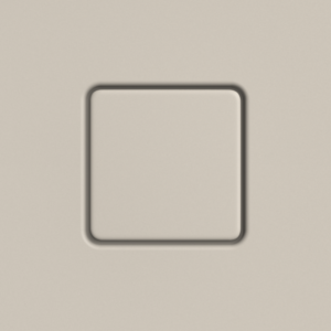 Kaldewei drain cover 687772570668 square, for Conoflat , warm gray 10