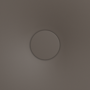 Kaldewei Professional drain cover 687772582673 enamelled with Secure Plus , warm grey80