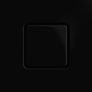 Kaldewei drain cover 687772570701 square, for Conoflat , black