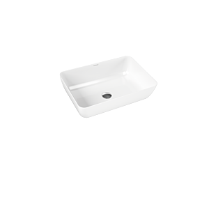 Kaldewei Cayono vasque 913506003001 blanc effet perlant , 52 35.5cm, sans trop-plein