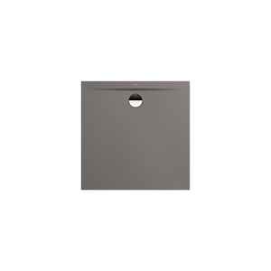 Kaldewei Superplan zero receveur de douche 356047983672 120x120cm, support de receveur extra plat, effet perlant , warm grey70