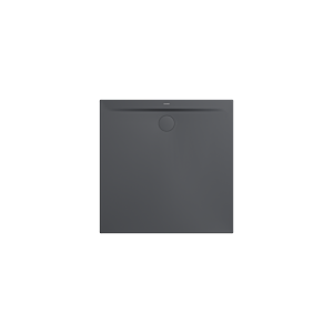 Kaldewei Superplan zero shower tray 354647980666 110x110cm, extra-flat tray support, cool gray80