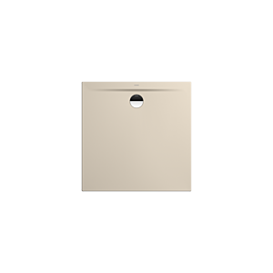 Kaldewei Superplan zero Duschwanne 351647980661 80x80cm, Wannenträger extraflach, warm beige20