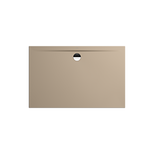 Kaldewei Superplan zero Duschwanne 357047983662 100x130cm, Wannenträger extraflach, Perleffekt, warm beige40