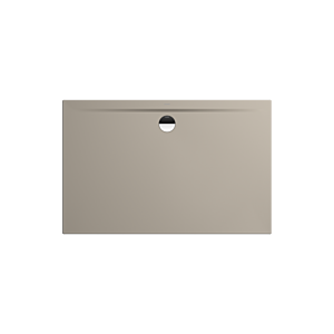 Kaldewei Superplan zero Duschwanne 356647982669 80x130cm, Wannenträger extraflach, SEC, warm grey30