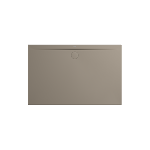 Kaldewei Superplan zero shower tray 364247982671 100x170cm, extra-flat tub support, SEC, warm gray60