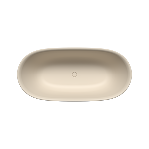 Kaldewei Meisterstück Oyo Duo bathtub 1050-4035 205043540661 163x77cm, without overflow, warm beige 20