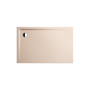 Kaldewei Superplan receveur de douche 382447980030 70x120cm, plat, support, sans effet/antidérapant, beige bahama