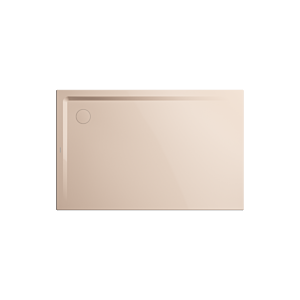 Kaldewei Receveur de douche Superplan 385148043030 90x120x2,5cm, avec support, effet perlant , beige bahama