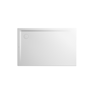 Kaldewei Receveur de douche Superplan 382448040711 70x120x2,5cm, avec support, blanc alpin mat