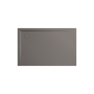 Kaldewei Superplan Duschwanne 383548042672 75x120x2,5cm, mit Träger, Antislip Secure Plus, warm grey70