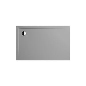 Kaldewei Superplan Duschfläche 382147983663 70x90cm, flach, Träger, Perl-Effekt, cool grey30