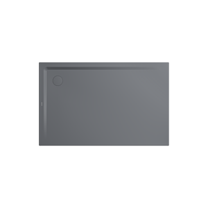 Kaldewei Superplan shower tray 383548043665 75x120x2.5cm, with support, pearl effect, cool grey70
