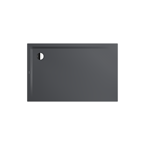 Kaldewei Superplan Duschfläche 384047983666 80x90cm, flach, Träger, Perl-Effekt, cool grey80