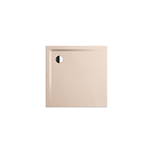 Kaldewei Receveur de douche Superplan 384800013030 90x90x2,5cm, effet perlant , beige bahama