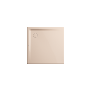 Kaldewei Superplan Duschwanne 383148040030 80x80x2,5cm, mit Träger, bahamabeige