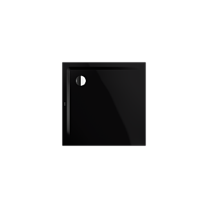 Kaldewei Superplan Duschfläche 386547980701 120x120cm, flach, Träger, ohne Effekt/Antislip, schwarz