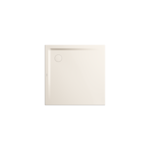 Kaldewei Superplan Duschwanne 385848043231 100x100x2,5cm, mit Träger, Perl-Effekt, pergamon