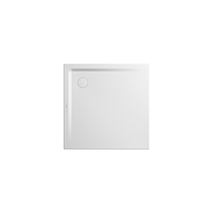 Kaldewei Receveur de douche Superplan 386548040711 120x120x2,5cm, avec support, blanc alpin mat