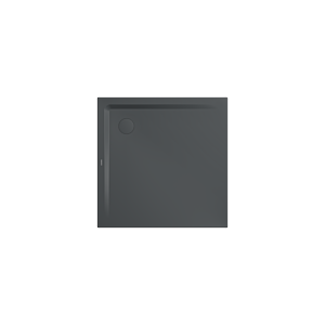 Kaldewei Superplan Duschwanne 383148042674 80x80x2,5cm, mit Träger, Antislip Secure Plus, warm grey85