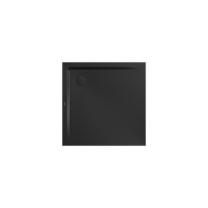 Kaldewei Receveur de douche Superplan 384848043667 90x90x2,5cm, avec support, effet perlant , cool grey90