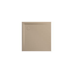 Kaldewei Superplan shower tray 384848043662 90x90x2.5cm, with support, pearl effect, warm beige40