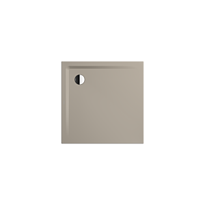 Kaldewei Receveur de douche Superplan 385800013669 100x100x2,5cm, effet perlant , gris chaud30