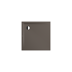 Kaldewei Superplan Duschwanne 386500012673 120x120x2,5cm, Secure Plus, warm grey80