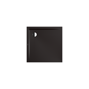 Kaldewei Receveur de douche Superplan 385847983675 100x100x2,5cm, support plat, effet perlant , gris chaud90