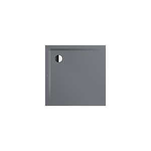 Kaldewei Receveur de douche Superplan 385847983665 100x100x2,5cm, support plat, effet perlant , cool grey70