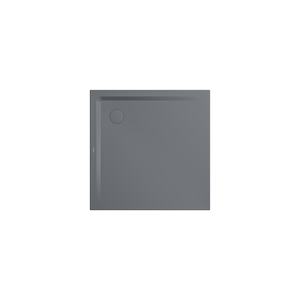 Kaldewei Receveur de douche Superplan 386548042665 120x120x2,5cm, avec support, Antislip Secure Plus, cool grey70