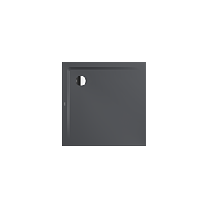 Kaldewei Superplan Duschwanne 383100013666 80x80x2,5cm, Perl-Effekt, cool grey80